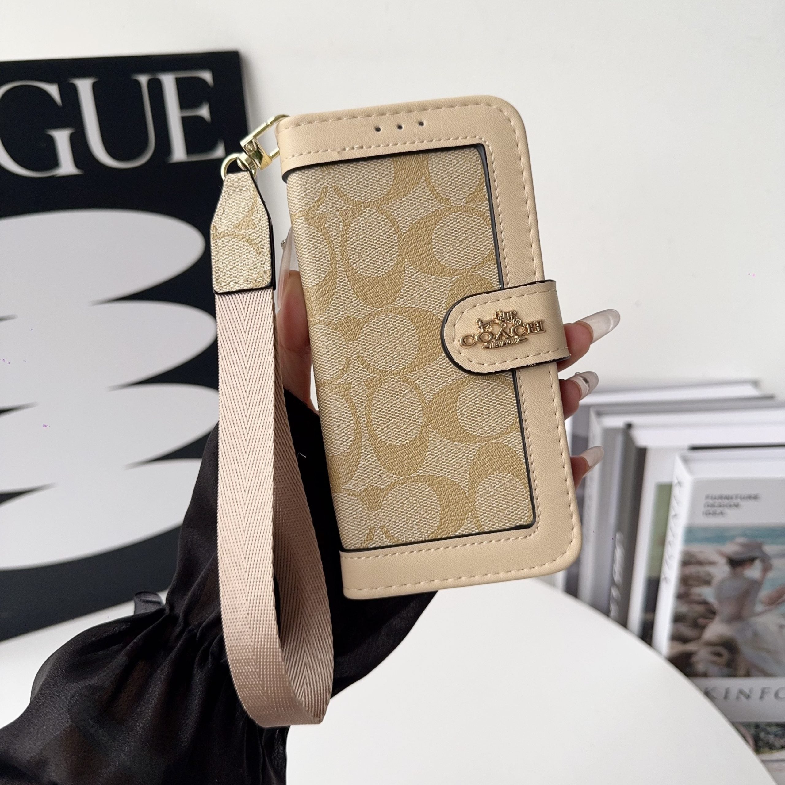 Coach Wallet Case with Card Slots for iPhone 17 17 Pro 17 Pro Max 17 Air