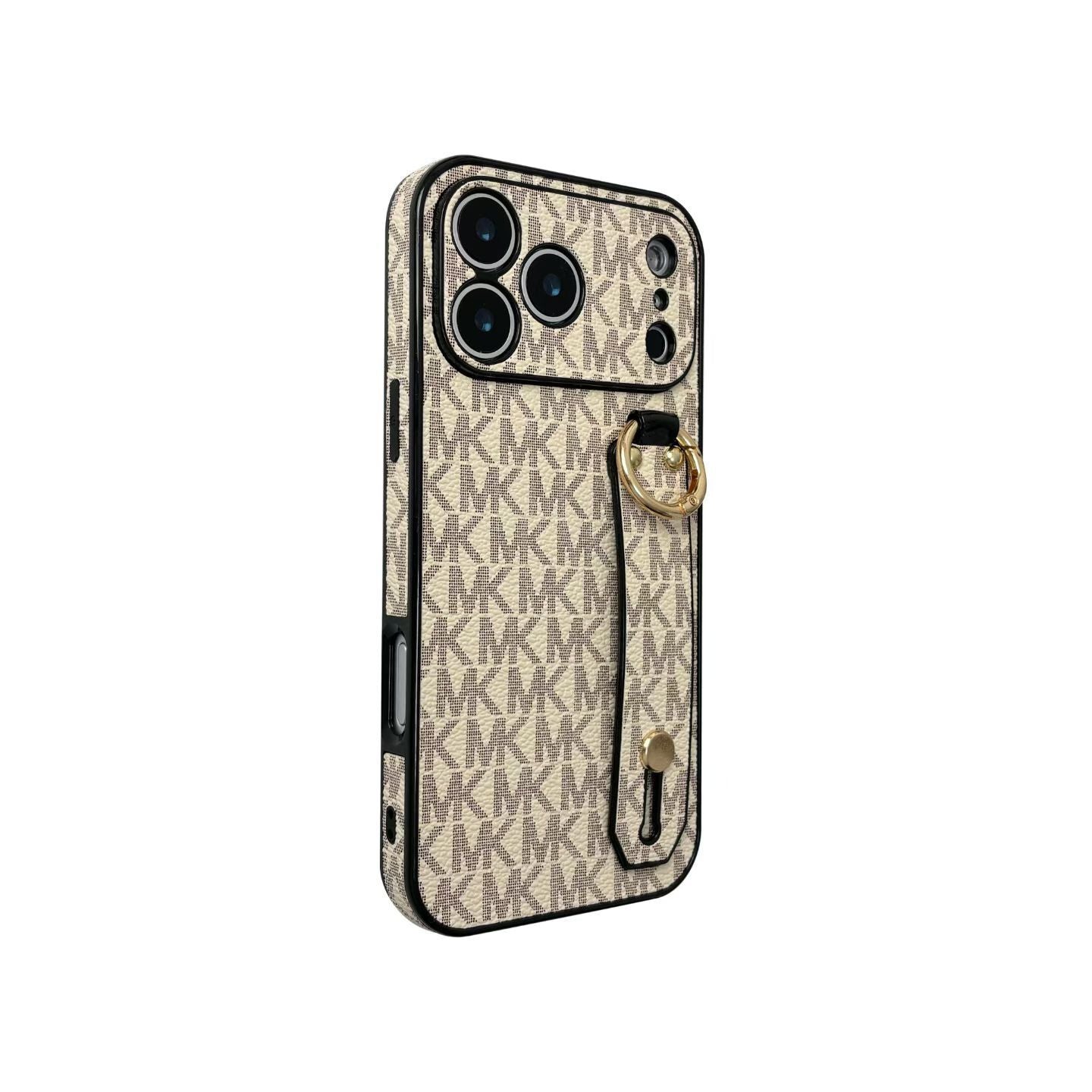 Leather Phone Case With Hand Strap & Kickstand For iPhone 13-17 Pro Max